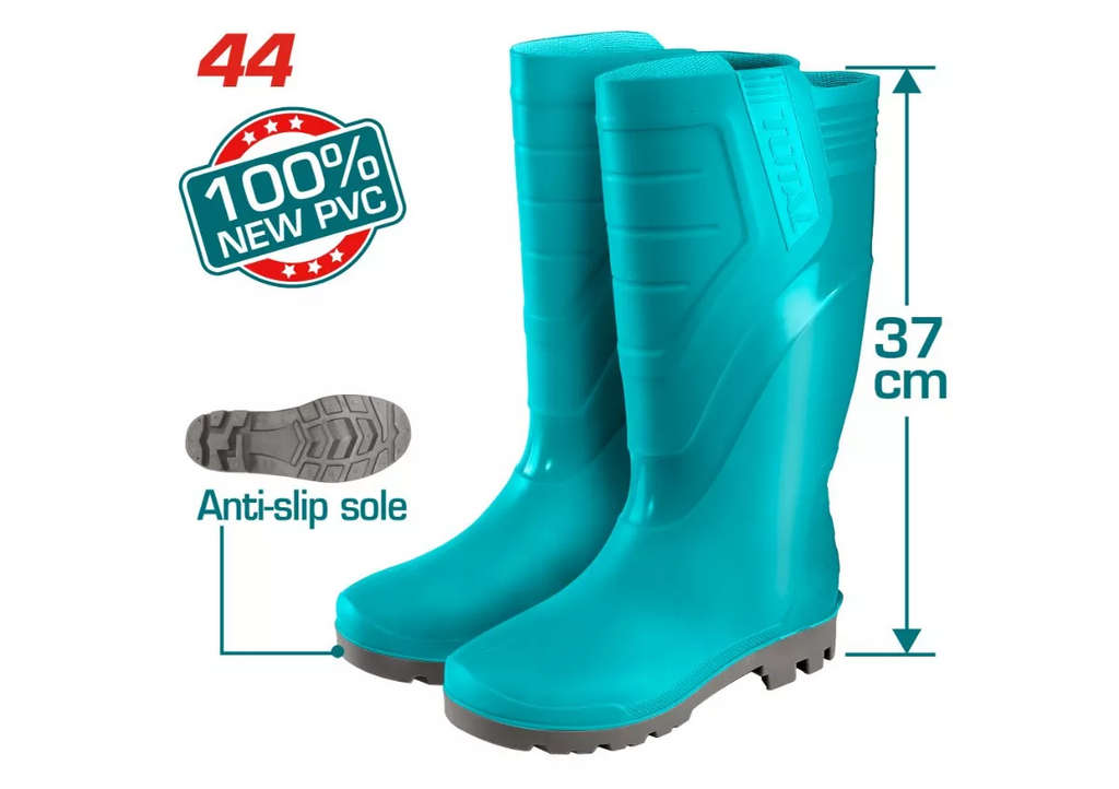 🧰 Bottes de sécurité en PVC – Taille 39 - 45