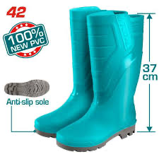 🧰 Bottes de sécurité en PVC – Taille 39 - 45