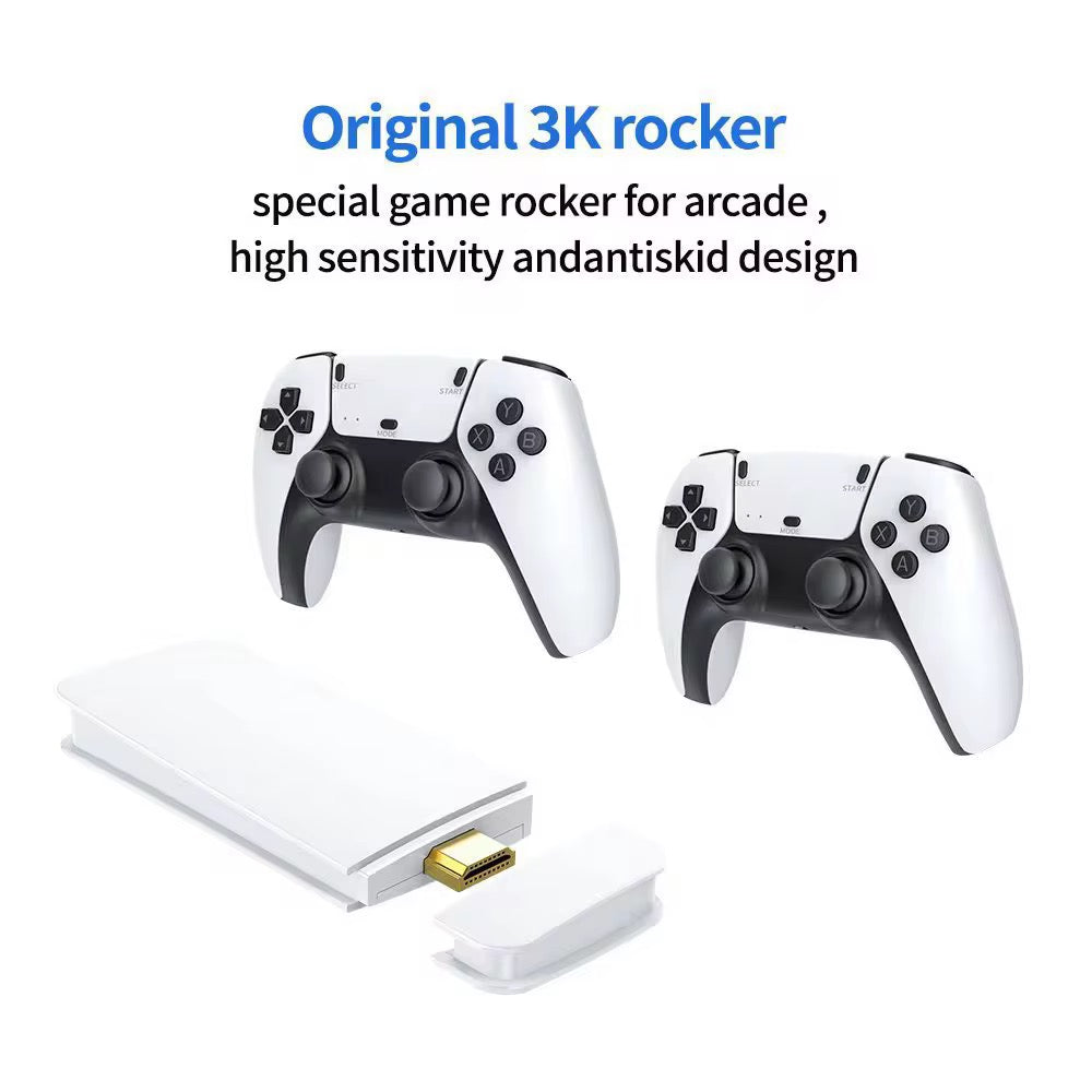 🎮 Console de jeux vidéo M15 2025 – 4K HD | +20 000 Jeux