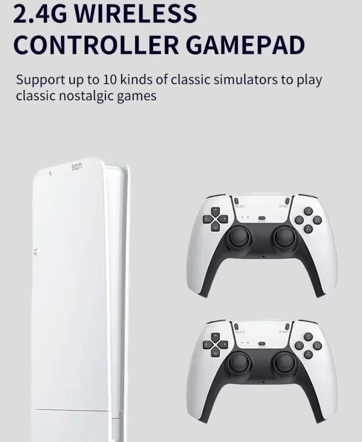 🎮 Console de jeux vidéo M15 2025 – 4K HD | +20 000 Jeux
