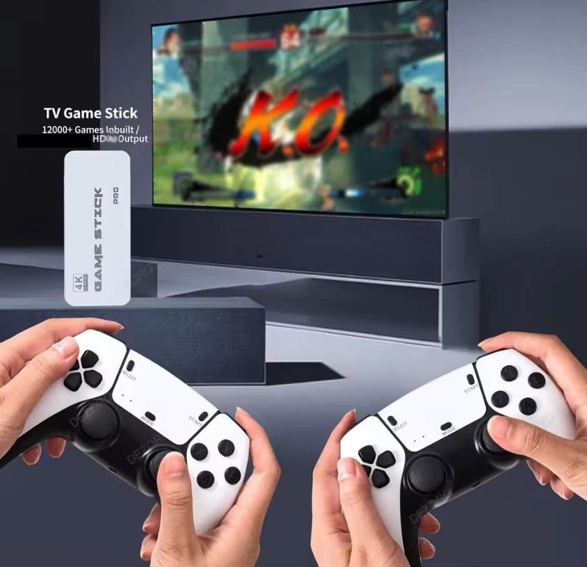 🎮 Console de jeux vidéo M15 2025 – 4K HD | +20 000 Jeux