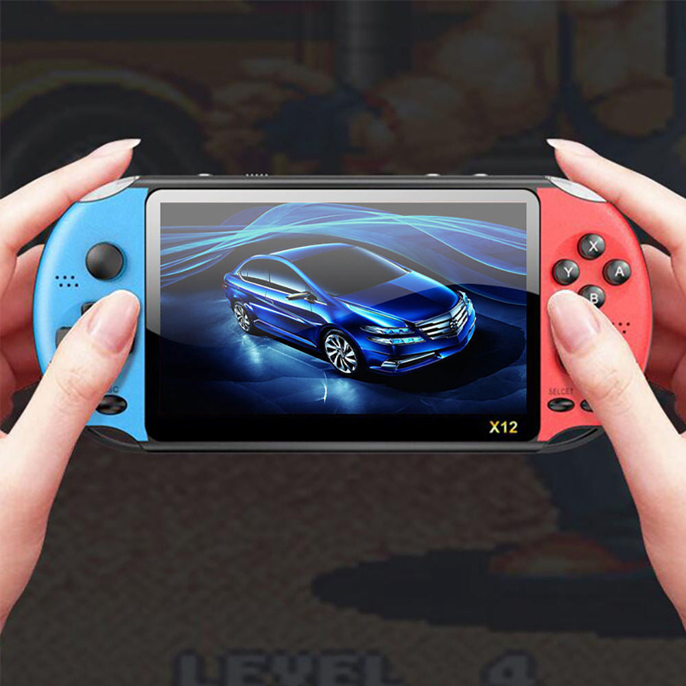 🎮 Console de Jeu Vidéo Rétro Portable X12 – Écran Couleur HD 5.5 Pouces – 32 Go