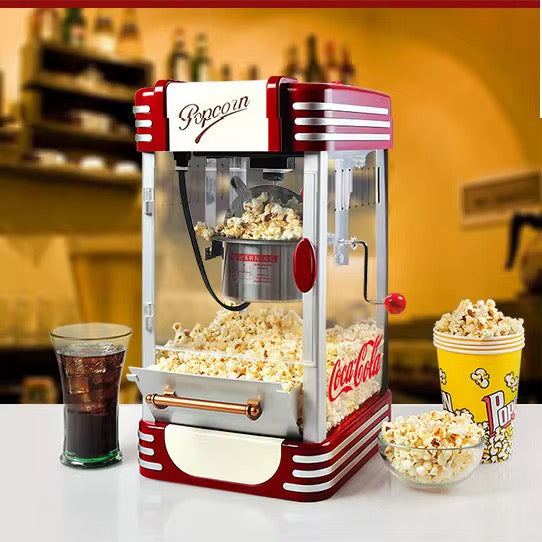🍿 PopMaster – Machine à Popcorn Rétro