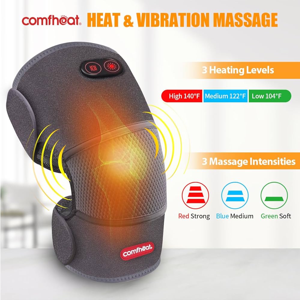 🦵 GENOUILLÈRE CHAUFFANTE AVEC MASSAGE