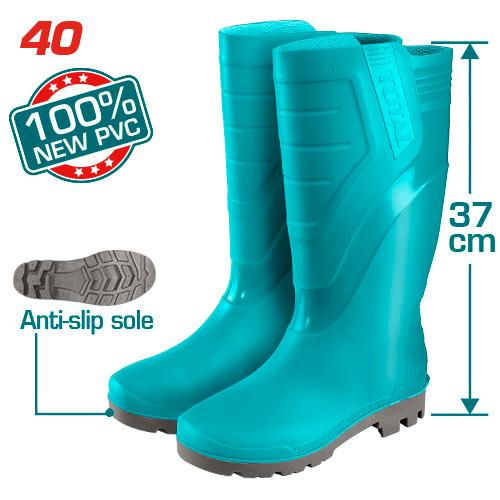 🧰 Bottes de sécurité en PVC – Taille 39 - 45
