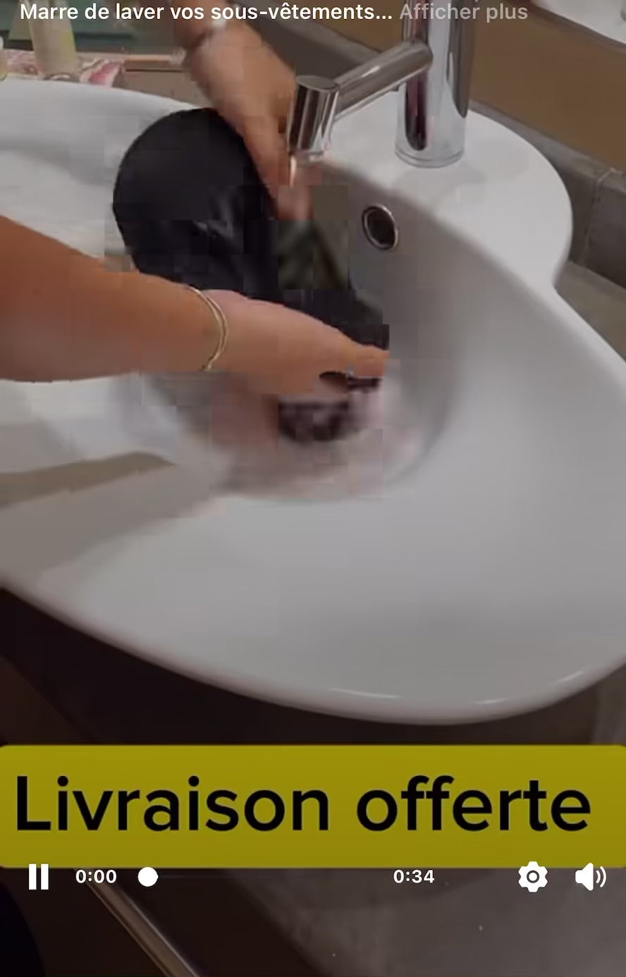 🌀 Mini Machine à Laver Intelligente – Sous-Vêtements & Petits Vêtements