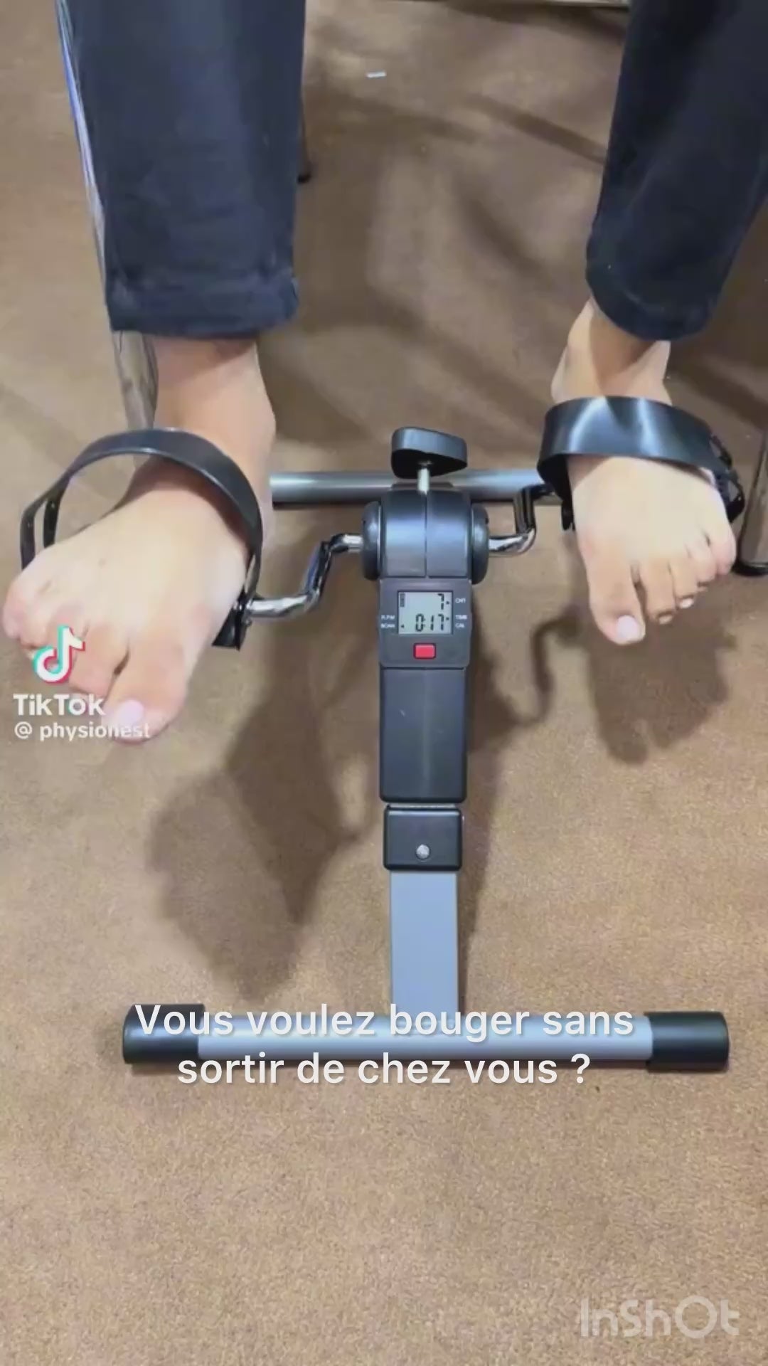 🔥 MINI VÉLO D’EXERCICE PLIABLE